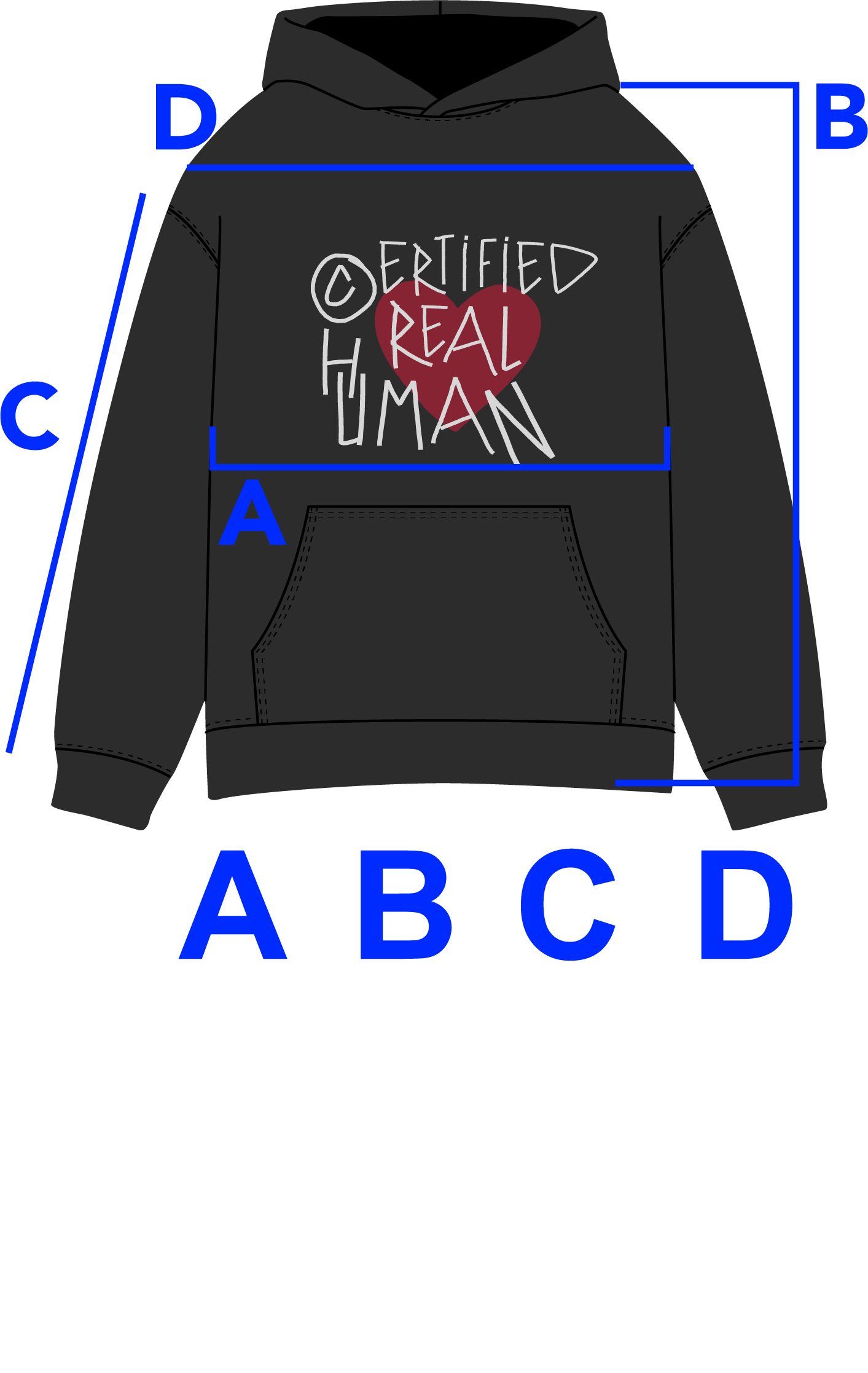 Certified Real Human Hoodie